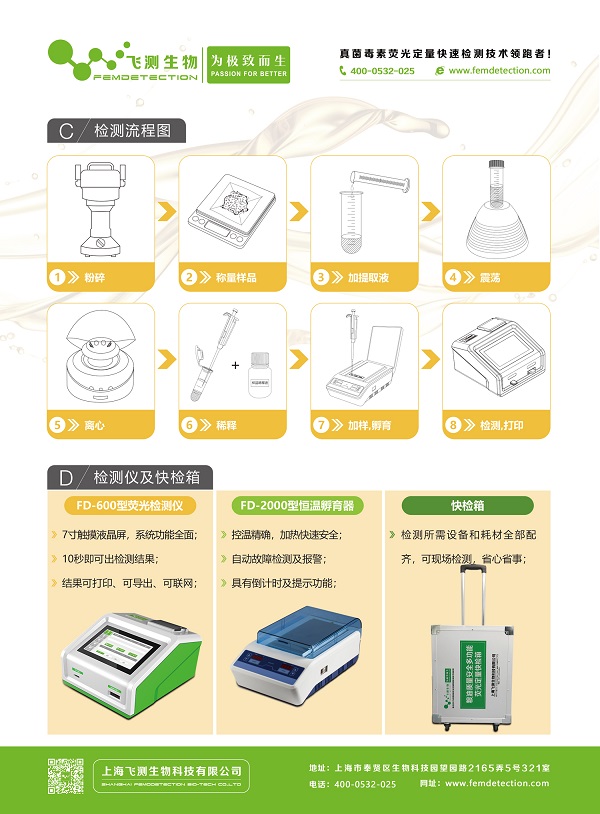 粮油质量安全荧光定量快速检测仪系列