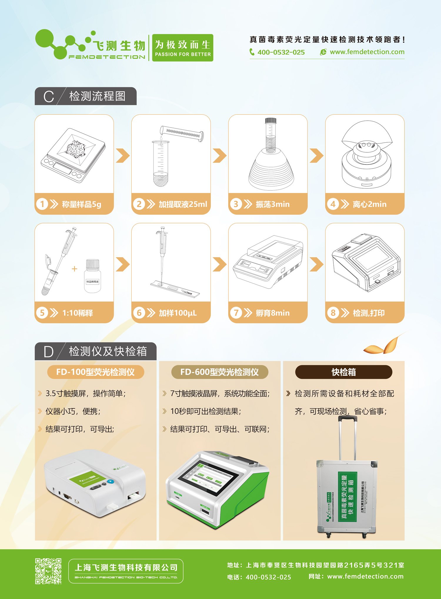 呕吐毒素快速定量检测系统